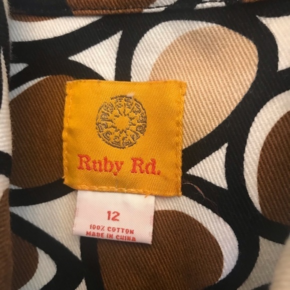 Ruby Rd Women’s Denim Button Front Jacket Size 12 - Picture 5 of 6